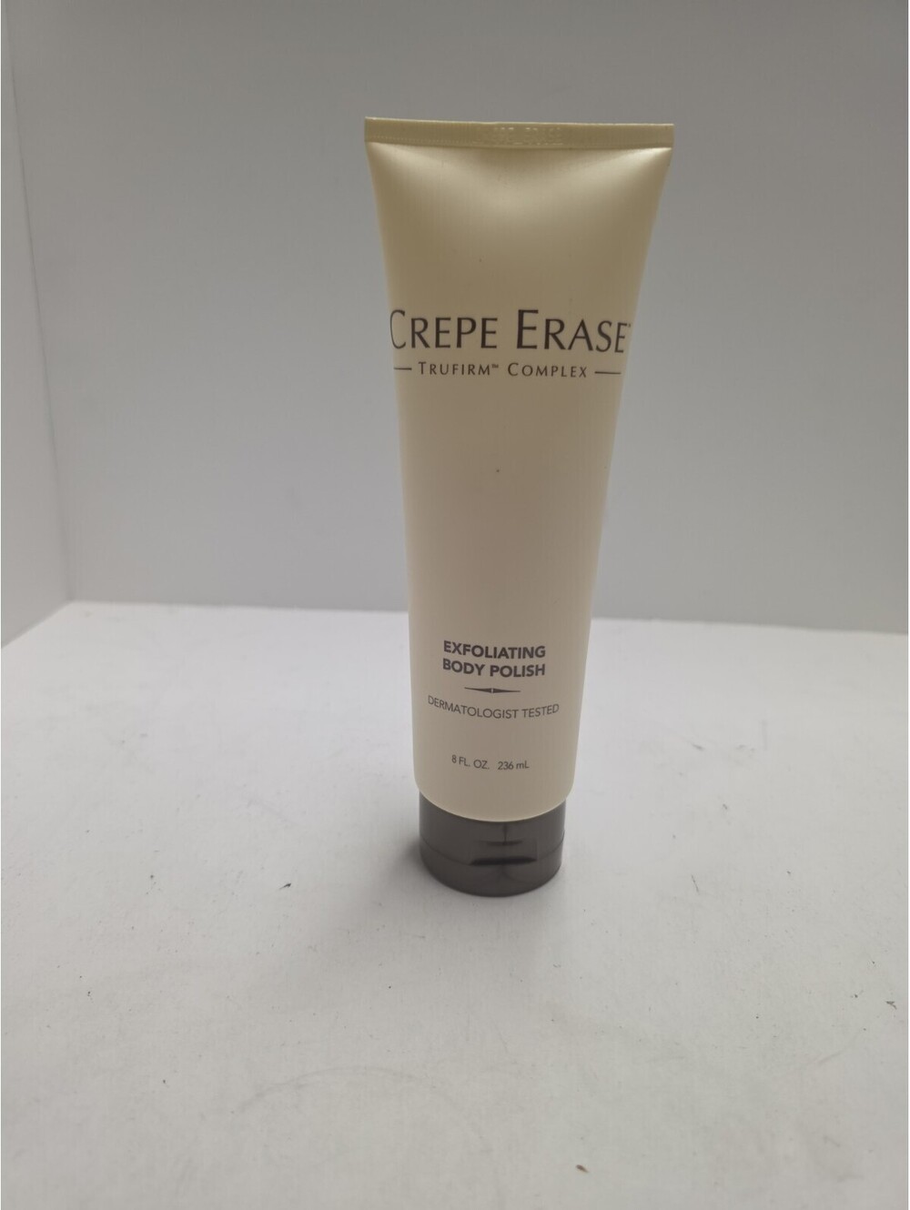 CREPE ERASE TRUFIRM COMPLEX Exfoliating Body Polish 8 OZ SIZE LARGE NEW SEALED.
